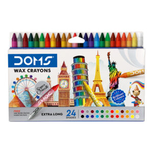 DOMS-Long-Wax-Crayons-24-Shades-1
