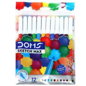 DOMS-Water-Colour-Pen-12-Shades with 35 MRP