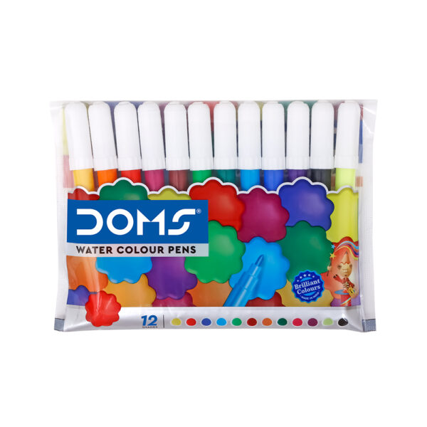 DOMS-Water-Colour-Pen-12-Shades with15 MRP
