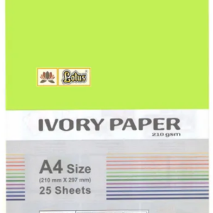 A4 Size Ivory Paper
