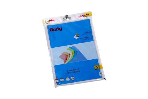 Oddy A4 Size Fluorescent Paper Blue