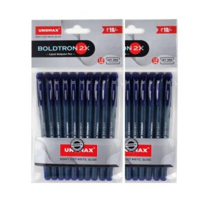 UNOMAX Boldtron 2X Ball Pen Blue