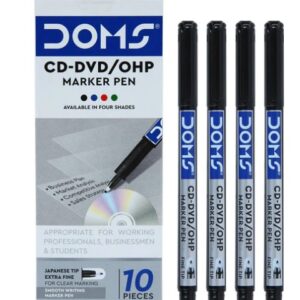 DOMS OHP CD DVD Permanent Marker Pen black
