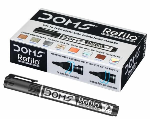 DOMS Permanent Marker pen Black