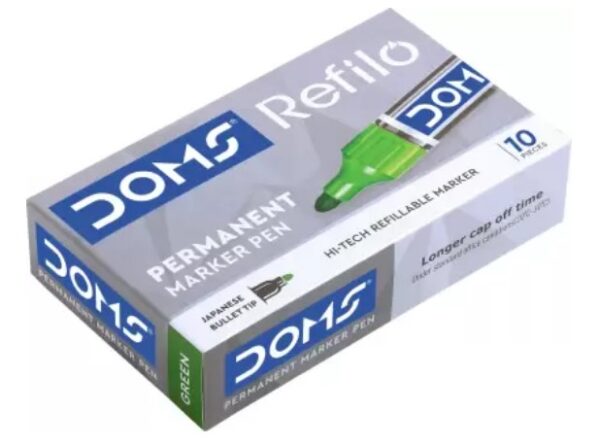 DOMS Permanent Marker pen Green
