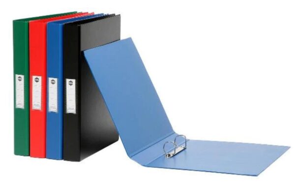 A4 Size Plastic Hardcover 2 Ring Binder Zipper Fille_1