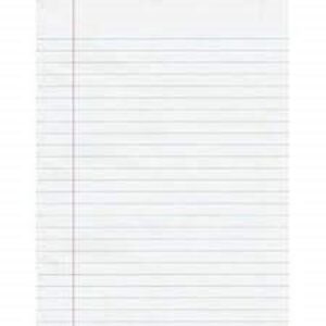 A4 White Sheet One Side plane One Sided Ruled