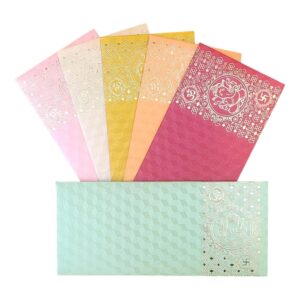 Colourful Designer Shagun Lifafa Money Gift Envelope