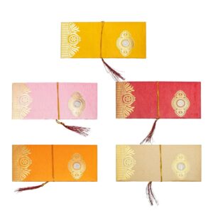 Colourful Designer Shagun Lifafa Money Gift Envelope with sikka