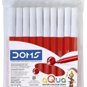 DOMS Aqua Color Red