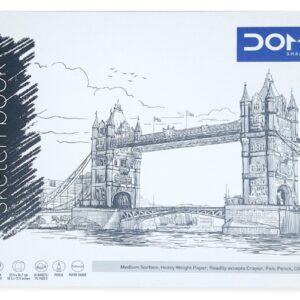 DOMS Sketch Book With Spiral Bound 150 GSM Size 10.5x13.5 inches