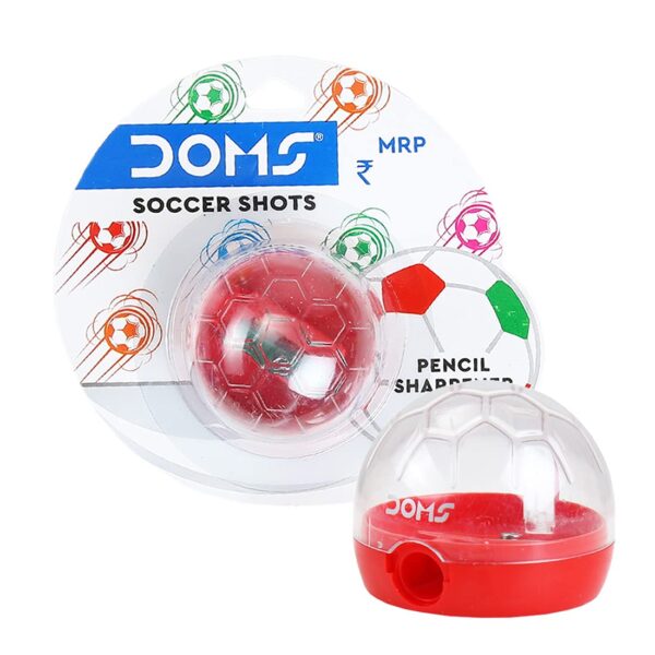 Doms Soccer Shots Pencil Sharpner