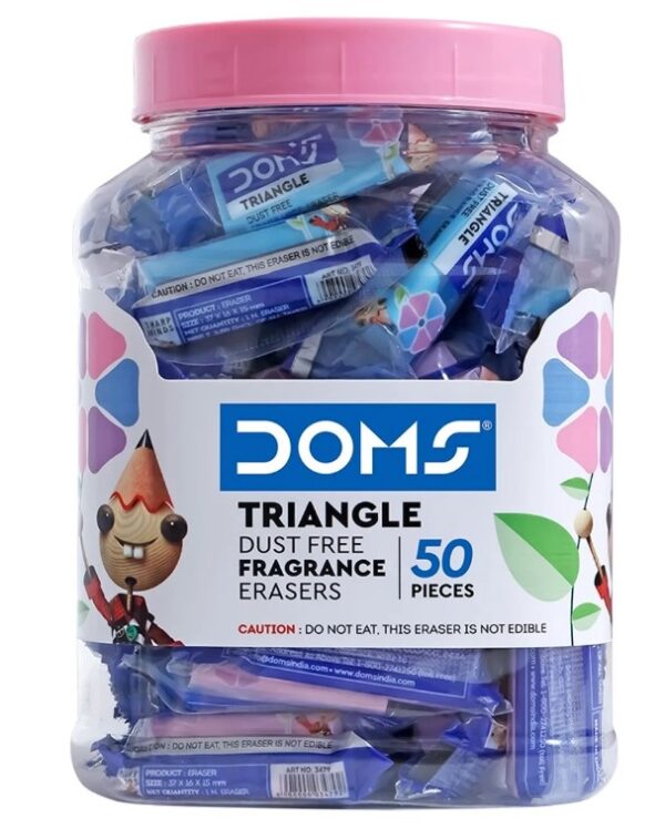 Doms Triangle Dust Free Eraser
