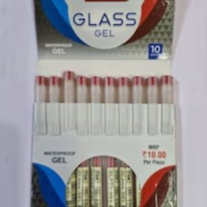 Flair Glass Gel pen red