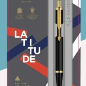 Parker Latitude Matte Black Ball Pen