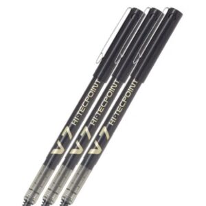 Pilot Hi-TecPoint V5 Rollerball Pen 0.5 mm WITH CARTRIDGE in Black