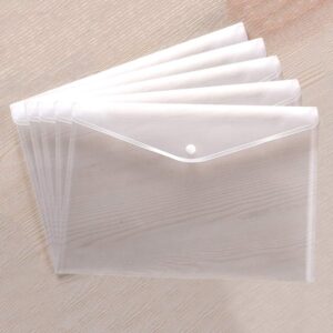 Transparent Envelopes Waterproof Plastic Envelopes File Holder