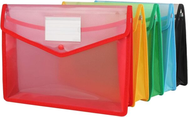 Transparent Poly-Plastic A4 Size