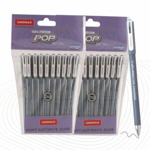 UNOMAX Geltron Pop Gel Pen black
