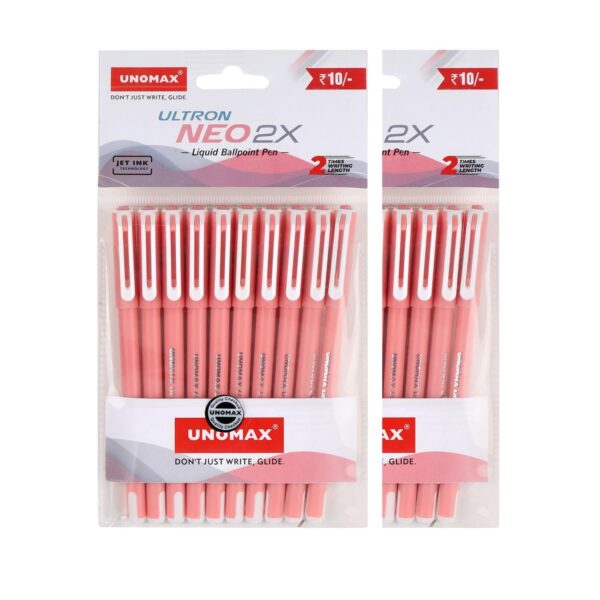 UNOMAX Ultron Neo 2x Ball Pen Red