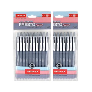 UNOMAX Ultron Presto Neo RT Ball Pen Black