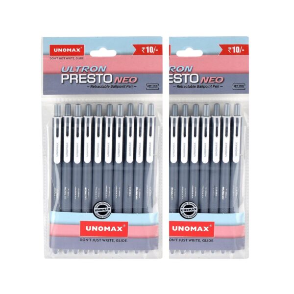 UNOMAX Ultron Presto Neo RT Ball Pen Black