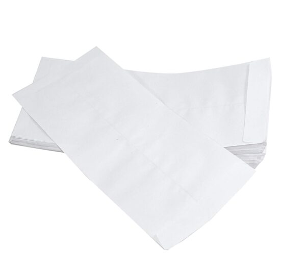 White Paper Envelopes 19 x10 cm