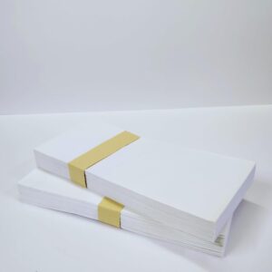 White Paper Envelopes 23 x10 cm