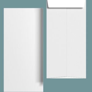 White Paper Envelopes 27x11 cm