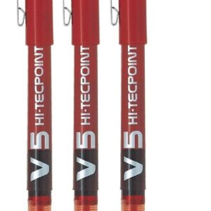 pilot hi tech point V5 Red pen
