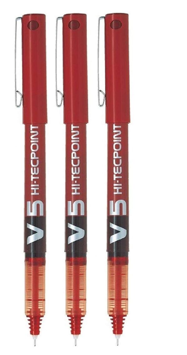 pilot hi tech point V5 Red pen