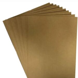 A3 Pastel or Paper Sheet in Brown Color