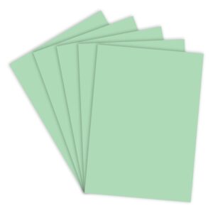 A4 Size Double Sided Pastel Sheet in Light-Green color