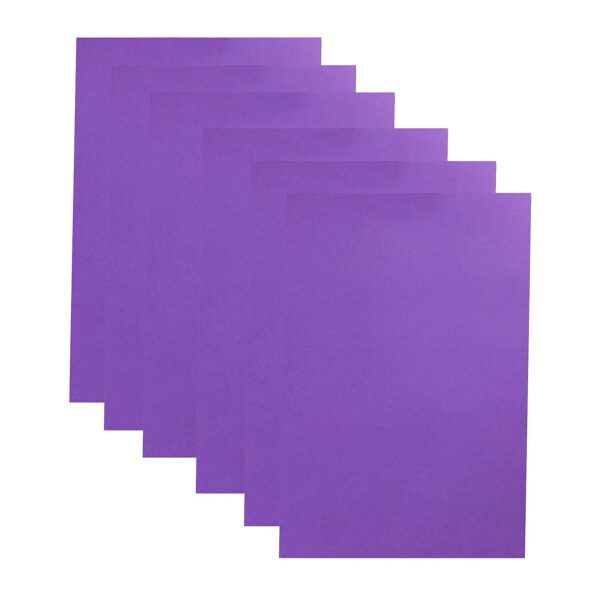 A4 Size Double Sided Pastel Sheet in Purple color