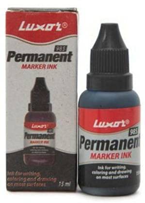 Luxor Permanent Marker Ink Black
