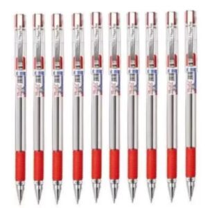 Montex Mega Top Ball Pen in Red| Single or Multiple Pcs or  Pack of 10 Pcs.