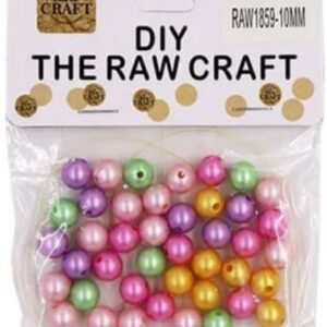 Pearl/Moti Beads in 5mm for Arts & Crafts in different Colours