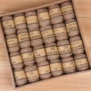 Brown Colour Thread Roll for Art & Craft, DIY, Crafting and Creativity