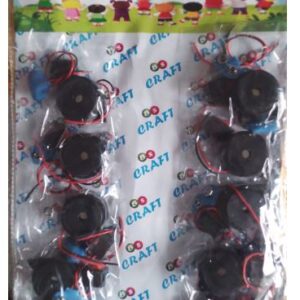 Buzzer, Connector & Fan Set for School Project work