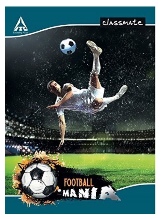 Classmate Hindi Single Line A4 Size Register -Hard cover 160 pages