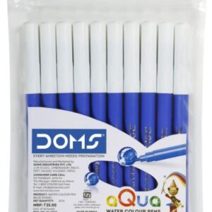 DOMS Water Colour Aqua Sketch Pen in Blue, Black , Red and Green