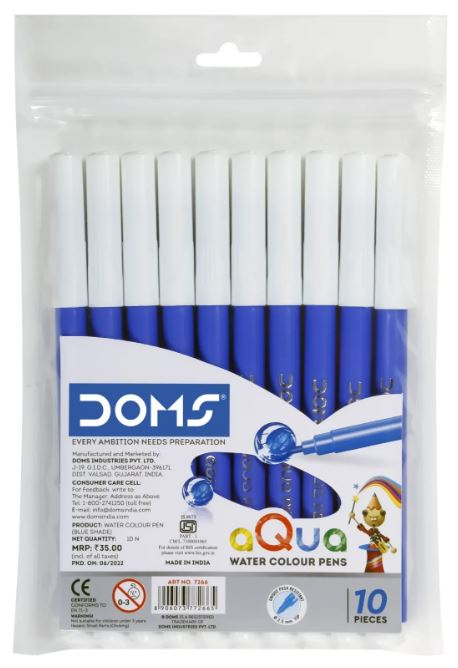 DOMS Water Colour Aqua Sketch Pen in Blue