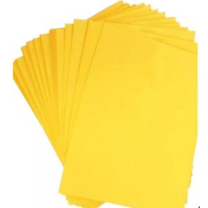 Yellow Paper Envelope in Multi-Size Pack - Pack of 10
