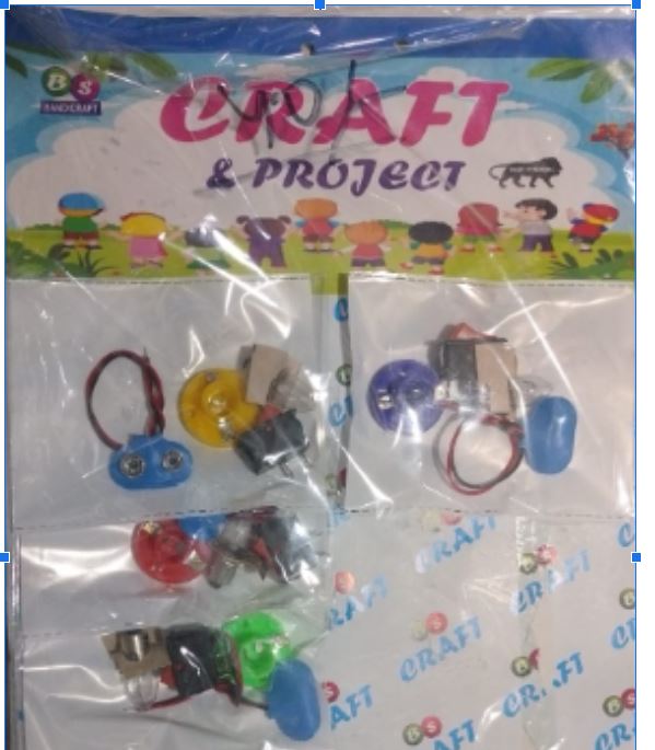 Light bulb, Switch holder & Connector Set