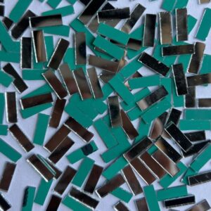 Rectangle Shape Mirror for Embroidery & Craft Purpose - Pack of 5 Packet