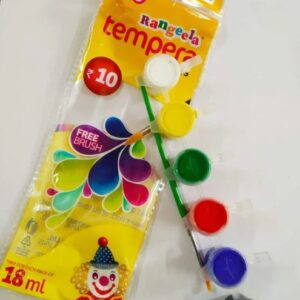 Rangeela 3 ml Tempera Colour in 6 & 12 & 18 Shades