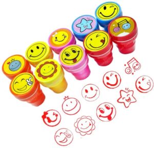 Plastic Stamps for Art & Craft for kids, Boys, Girls & School Supplies