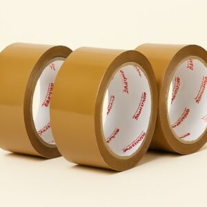 1-inch Brown Tape Dispenser Size (50 mtr)