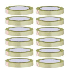 0.5-inch Transparent Cello Tape Dispenser Size (50 mtr)