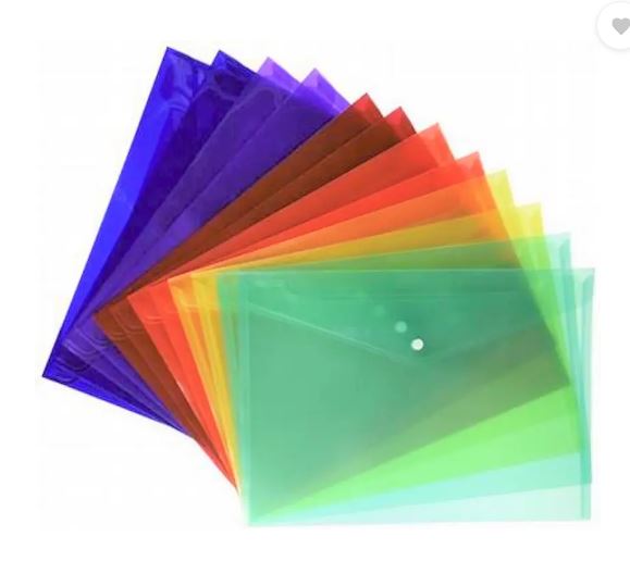 envelope file colorful